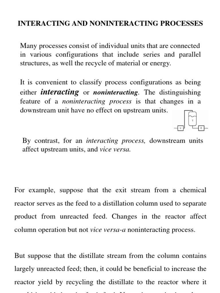 Interacting vs Noninteracting Systems | PDF