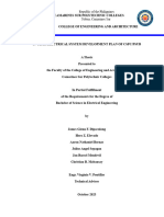 10 Year Electrical System Development Plan of CSPC Thesis