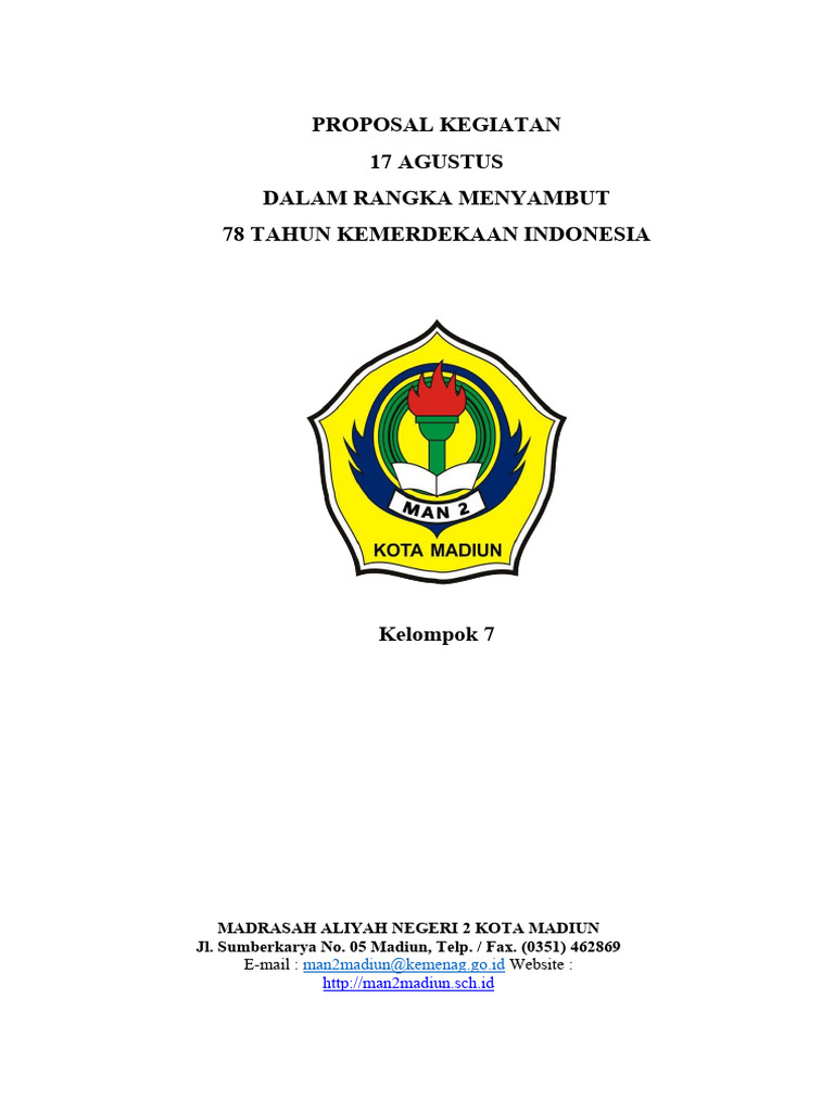 Proposal Gebyar Kemerdekaan RI 2023 | PDF