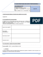 S52 - FR1 - Objectifs Et Caracteristiques Des Ecrits Professionnels