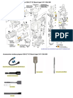 Pieces Marteau-Piqueur GSH27VC Bosch 3611C0A000