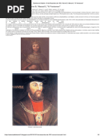 13 de Dezembro de 1521 - Morre D. Manuel I, O Venturoso