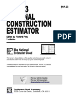 2023 National Construction Estimator Ebook