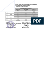 Jadwal Sanggar Belajar 23 Okt 2023