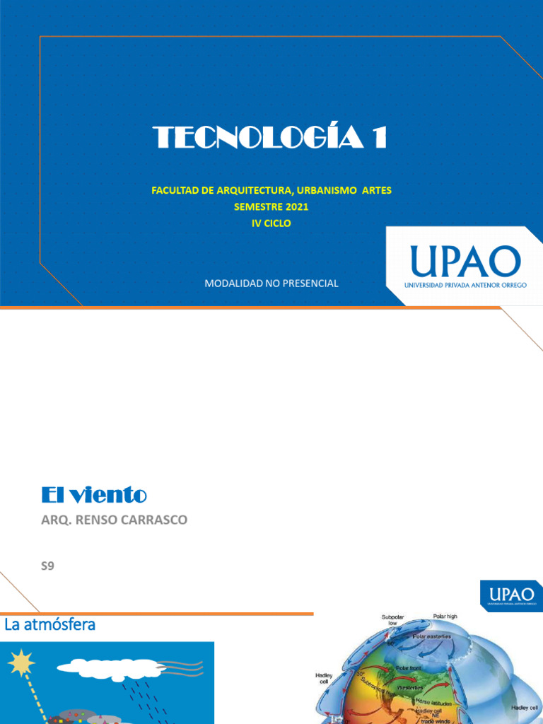 Tecno 1 - S9 - El Viento | PDF | Atmósfera | Herida