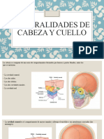 Generalidades de Cabeza y Cuello