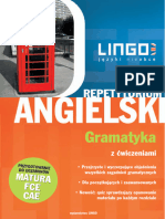 Angielski - Gramatyka, Repetytorium