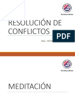 Resolución de Conflictos: Mg. Patricia Romero