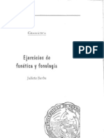 Ejercicios de fonética y fonología