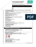 Hoja Seguridad Refrigerante Motorex