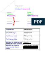 11 Column Functions and Grouping