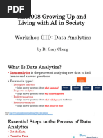 GEI4008 Growing Up and Living With AI in Society: Workshop (III) : Data Analytics