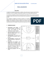 Tema 2. Baloncesto