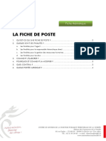 Fiche de Poste 2