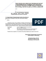 SM 0304 (Permohonan Untuk Memberikan Sambutan Dan Menutup Secara Resmi Pelatihan BANGKIM Perkotaan)