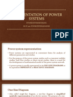 Representation of Power Systems