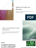 Medios de Cultivo