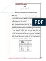 Job 9 Analisa Saringan+Dokumentasi