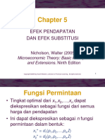 Ch05 - Efek Pendapatan Dan Efek Substitusi - 2022