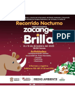 Parque Ecológico Zacango Tendrá Recorridos Nocturnos Navideños, Informes, Horarios y Fechas