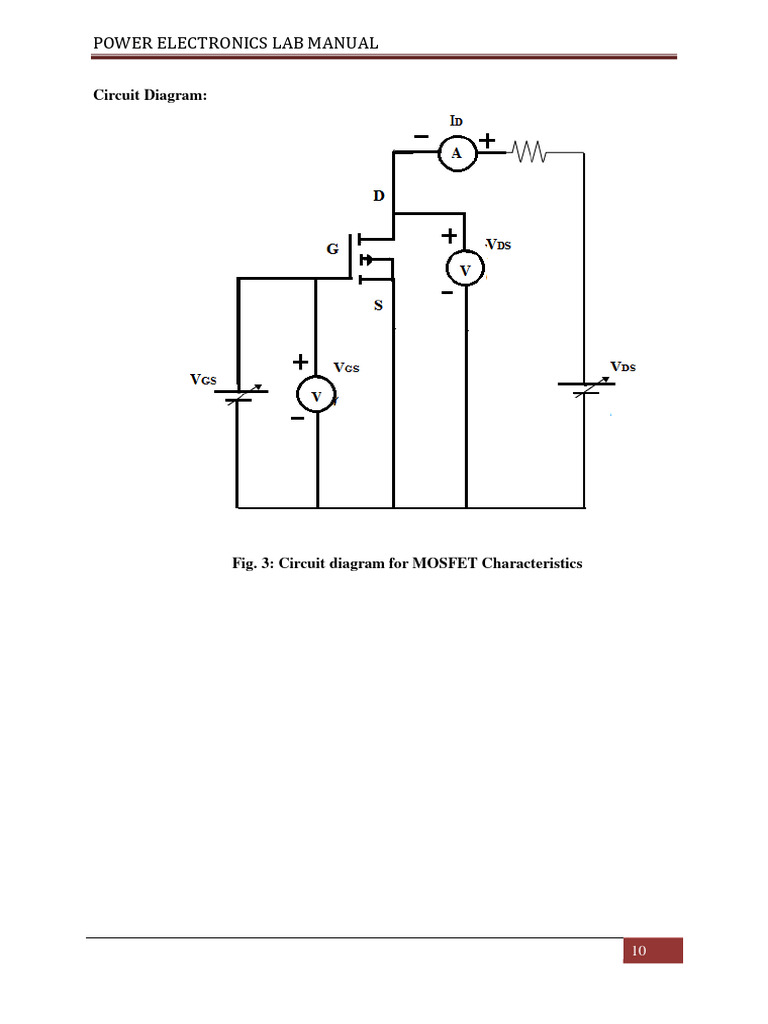 Study of Charecteristics of MOSFET AND IGBT | PDF | Mosfet | Field ...