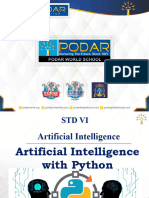 PPT1 PWS STD VI AI L4 Artificial Intelligence With Python 2023 24