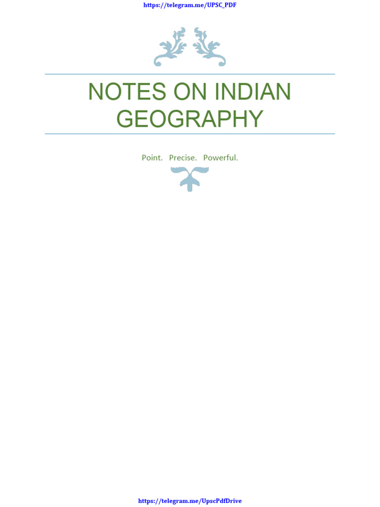 Overview of India's Physical Geography | PDF | Himalayas | Geology