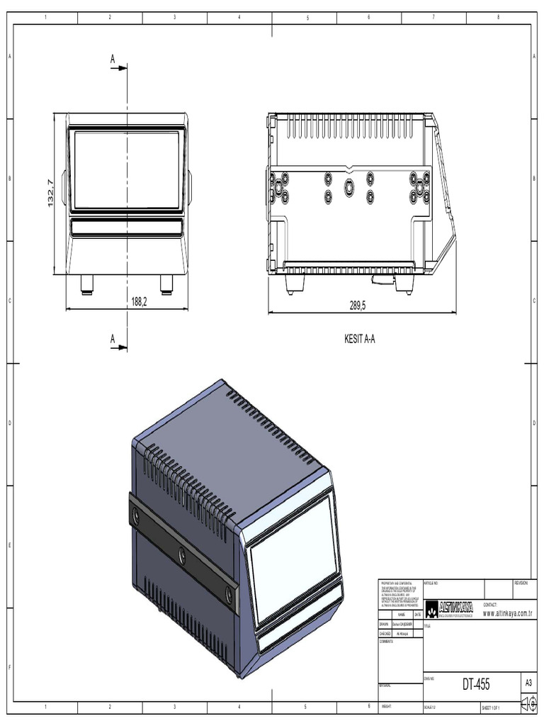 DT 455 Drawing | PDF
