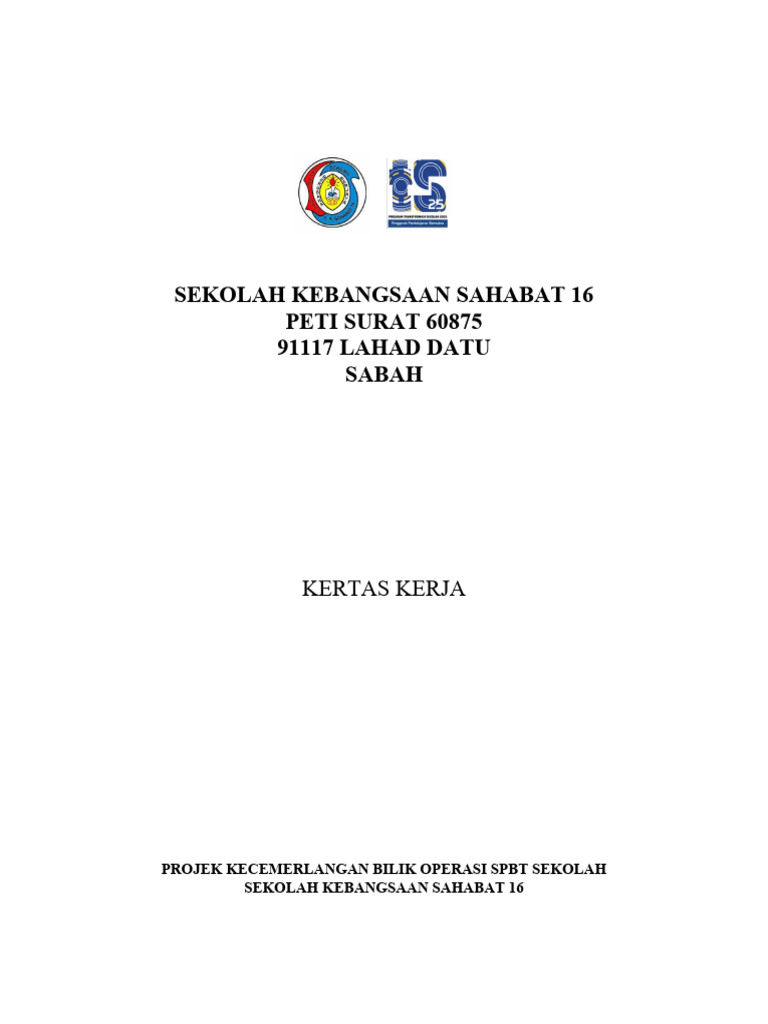Kertas Kerja Rak Buku SPBT 2023 | PDF
