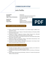 Curriculum Dr. José Salomón Padilla