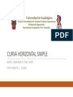 CURVA HORIZONTAL SIMPLE Formulario