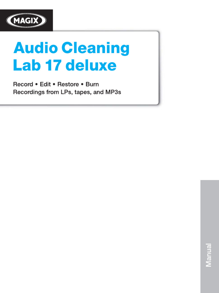 Audio Cleaning Lab 17.0 en Download Free PDF Mp3 Digital Audio