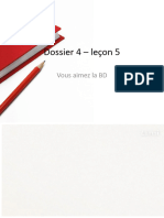 Dossier 4 - Leçon 5