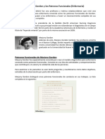 Marjory Gordon y Los Patrones Funcionales (Enfermería)