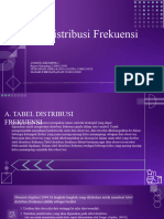 Distribusi Frekuensi