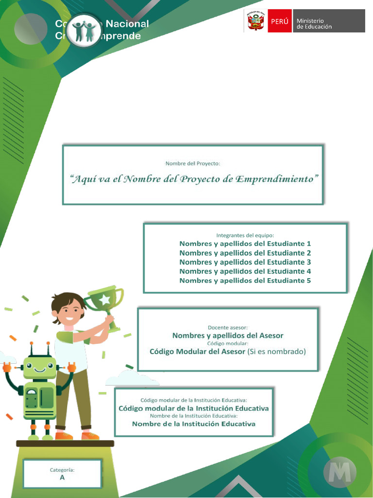 Proyecto de Emprendimiento | PDF