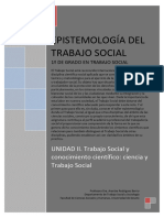 Unidad 2. Trabajo Social y Conocimiento Científico