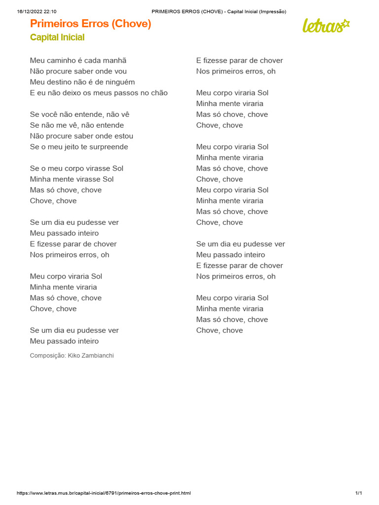 Reper To Rio | PDF | Amor | Tempo, image size:768x1024