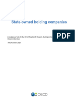 State Owned Holding Companies Background Note