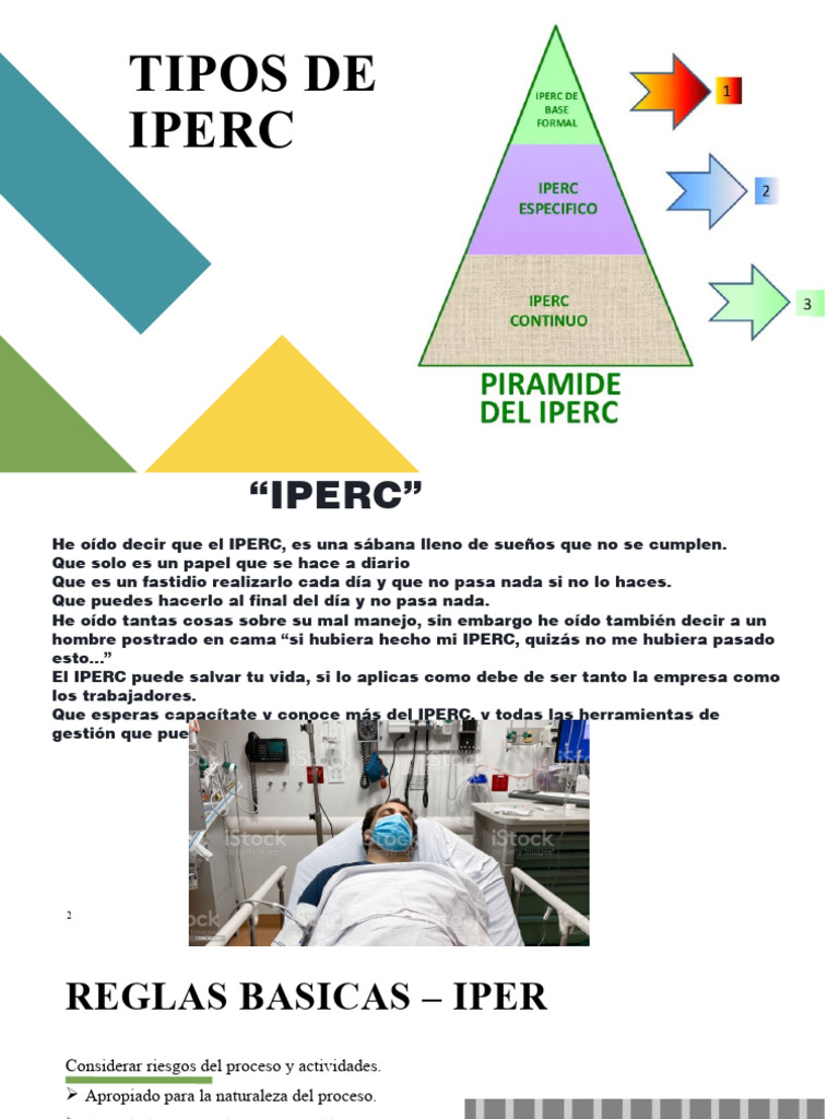 Tipos y Proceso del IPERC Específico | PDF | Seguridad y salud ...