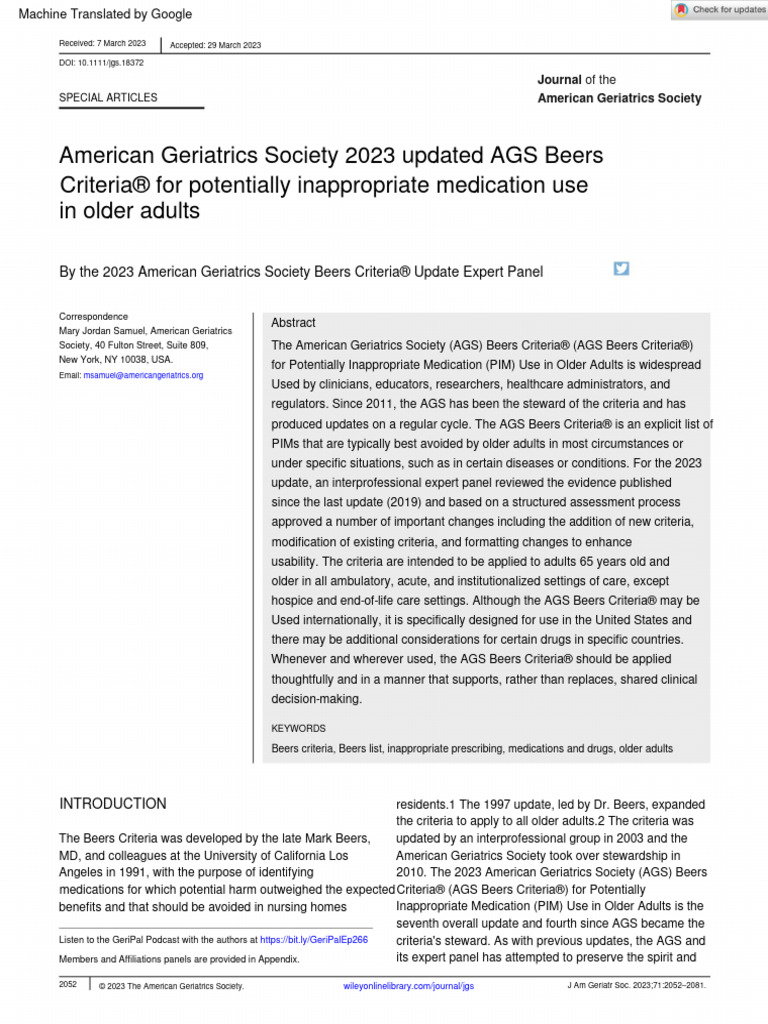 J american geriatrics society 2023 american geriatrics society 2023