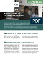 Digital Financial Services - Towards Financial Inclusion For Refugees