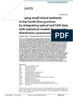 Mapping Small Inland Wetlands in The SouthKivu Province by Integrating Optical and SAR Data With Statistical Models For Accurate Distribution AssessmentScientific Reports