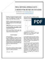 PDF Control de Un Sistema Hidraulico de Segundo Orden Re - Compress