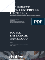 Ultimate Social Enterprise Pitch Deck Template