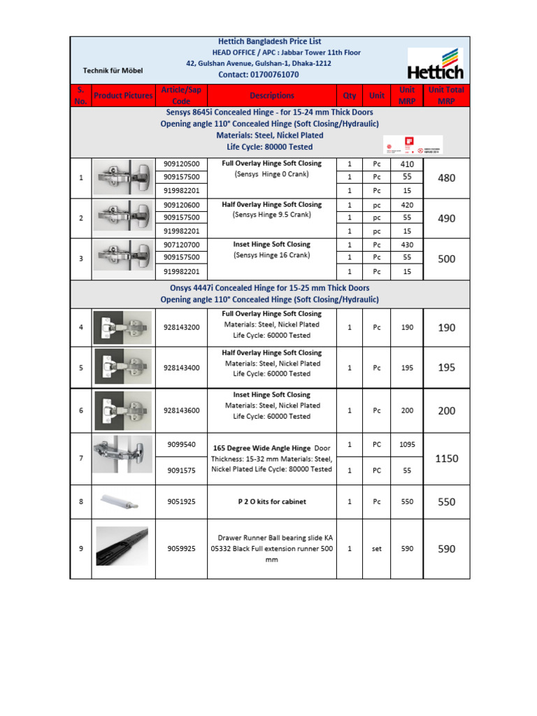 hettich-bangladesh-price-list-1-pdf-manufactured-goods