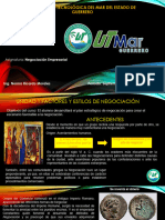 Presentacion Negociación Empresarial Unidad I - 024551 - 025132