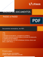 Tutorial para Anexar Os Documentos