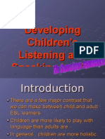 Download Developing Childrens Listening and Speaking in ESL by Kamolpan Jammapat SN6891601 doc pdf