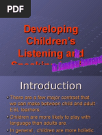Download Developing Childrens Listening and Speaking in ESL by Kamolpan Jammapat SN6891601 doc pdf